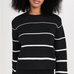 Z Supply Classic Black and White Striped Sweater